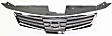 2-Piece Kit, Front Grille Chrome Shell with Painted Black Insert, Includes (1) Bumper Cover and (1) Grille
