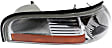 2004 Mercury Grand Marquis - 4-Piece Kit Driver and Passenger Side Halogen Headlight, With bulb(s), OE Replacement,  Includes (2) Corner Light and (2) Headlight