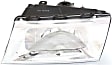 2004 Mercury Grand Marquis - 4-Piece Kit Driver and Passenger Side Halogen Headlight, With bulb(s), OE Replacement,  Includes (2) Corner Light and (2) Headlight