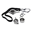 1995 Toyota Camry - 2-Piece Kit Timing Belt Kit, DOHC, Vehicles With Engine Code: 5SFE, Water Pump Included, 2.2L 4Cyl, Includes (1) Timing Belt Kit and (1) Valve Cover Gasket