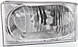 2002 Ford F-250 Super Duty - 4-Piece Kit Driver and Passenger Side Halogen Headlight, With bulb(s), OE Replacement,  Includes (2) Corner Light and (2) Headlight