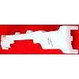 2010 Subaru Forester - 3-Piece Kit Front Primed Bumper Cover, Sport Utility,  Includes (1) Bumper Absorber, (1) Bumper Cover, and (1) Bumper Reinforcement