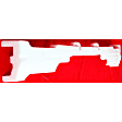 2010 Subaru Forester - 3-Piece Kit Front Primed Bumper Cover, Sport Utility,  Includes (1) Bumper Absorber, (1) Bumper Cover, and (1) Bumper Reinforcement