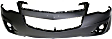 3-Piece Kit, Front, Upper Primed Bumper Cover, Includes (1) Bumper Cover and (2) Bumper Reflector