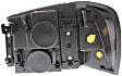 4-Piece Kit Driver and Passenger Side Halogen Headlight, With bulb(s), OE Replacement, Includes (2) Headlight and (2) Corner Light