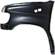 4-Piece Kit, Front, Driver and Passenger Side Fender, Includes (2) Fender and (2) Fender Liner