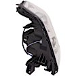 2007 Cadillac DTS - 4-Piece Kit Driver and Passenger Side HID/Xenon Headlight, With bulb(s), Except Export Models (Non- US Market), OE Replacement,  Includes (2) Fog Light and (2) Headlight