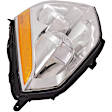 2007 Cadillac DTS - 4-Piece Kit Driver and Passenger Side HID/Xenon Headlight, With bulb(s), Except Export Models (Non- US Market), OE Replacement,  Includes (2) Fog Light and (2) Headlight