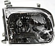 2006 Toyota Tundra - 4-Piece Kit Driver and Passenger Side Halogen Headlight, With bulb(s), OE Replacement, Crew Cab Pickup,  Includes (2) Headlight and (2) Turn Signal Light