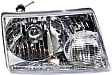 2003 Ford Ranger - 4-Piece Kit Driver and Passenger Side Halogen Headlight, With bulb(s), OE Replacement,  Includes (2) Corner Light and (2) Headlight