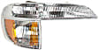1996 Ford Explorer - 2-Piece Kit Passenger Side Halogen Headlight, With bulb(s), OE Replacement,  Includes (1) Corner Light and (1) Headlight
