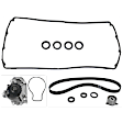 3-Piece Kit Timing Belt Kit, Water Pump Not Included, Includes (1) Timing Belt Kit, (1) Water Pump and (1) Valve Cover Gasket