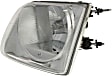 2003 Ford F-150 - 4-Piece Kit Driver and Passenger Side Halogen Headlight, With bulb(s),  Converts OE Corner Lights To Lightning Style, OE Replacement, Standard Cab Pickup,  Includes (2) Corner Light and (2) Headlight