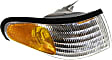 1994 Ford Mustang - 4-Piece Kit Driver and Passenger Side Halogen Headlight, With bulb(s), OE Replacement,  Includes (2) Corner Light and (2) Headlight