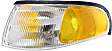 1994 Ford Mustang - 4-Piece Kit Driver and Passenger Side Halogen Headlight, With bulb(s), OE Replacement,  Includes (2) Corner Light and (2) Headlight