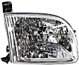 2000-2004 Toyota Tundra - 4-Piece Kit Driver and Passenger Side Halogen Headlight, With bulb(s), OE Replacement, Includes (2) Headlight and (2) Turn Signal Light