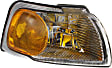 1997 Ford Thunderbird - 4-Piece Kit Driver and Passenger Side Halogen Headlight, With bulb(s), OE Replacement,  Includes (2) Corner Light and (2) Headlight