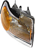 1997 Ford Thunderbird - 4-Piece Kit Driver and Passenger Side Halogen Headlight, With bulb(s), OE Replacement,  Includes (2) Corner Light and (2) Headlight