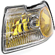 1997 Ford Thunderbird - 4-Piece Kit Driver and Passenger Side Halogen Headlight, With bulb(s), OE Replacement,  Includes (2) Corner Light and (2) Headlight