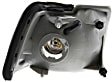 1997 Ford Thunderbird - 4-Piece Kit Driver and Passenger Side Halogen Headlight, With bulb(s), OE Replacement,  Includes (2) Corner Light and (2) Headlight