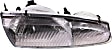 1997 Ford Thunderbird - 4-Piece Kit Driver and Passenger Side Halogen Headlight, With bulb(s), OE Replacement,  Includes (2) Corner Light and (2) Headlight