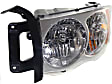 2002-2005 Dodge Ram 1500 - 4-Piece Kit Driver and Passenger Side Halogen Headlight, With bulb(s), New Body Style, OE Replacement, Includes (2) Headlight and (2) Fog Light