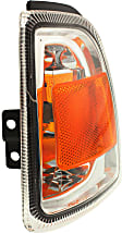 2006 Ford Ranger - 4-Piece Kit Driver and Passenger Side Halogen Headlight, With bulb(s), OE Replacement,  Includes (2) Corner Light and (2) Headlight