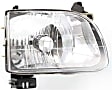 2003 Toyota Tacoma - 4-Piece Kit Driver and Passenger Side Halogen Headlight, With bulb(s), OE Replacement,  Includes (2) Corner Light and (2) Headlight
