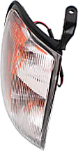2001 Nissan Xterra - 4-Piece Kit Driver and Passenger Side Halogen Headlight, With bulb(s), OE Replacement, Sport Utility,  Includes (2) Corner Light and (2) Headlight