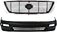 2-Piece Kit, Front Primed Bumper Cover, Includes (1) Bumper Cover and (1) Grille
