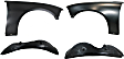 2014 Dodge Charger - 4-Piece Kit Front, Driver and Passenger Side Fender, Includes (2) Fender and (2) Fender Liner