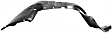 4-Piece Kit, Front, Driver and Passenger Side Fender, With Antenna Hole, Includes (2) Fender and (2) Fender Liner