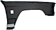 4-Piece Kit, Front, Driver and Passenger Side Fender, With Antenna Hole, Includes (2) Fender and (2) Fender Liner