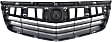 2011-2014 Acura TSX - 3-Piece Kit, Grille Textured Black, 4-Door, Sedan, Includes (1) Grille and (2) Grille Trim