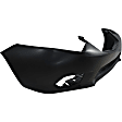 2011-2014 Acura TSX - 2-Piece Kit Front Primed Bumper Cover, Includes (1) Bumper Cover and (1) Grille