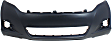 2010 Toyota Venza - 2-Piece Kit Front Primed Bumper Cover,  Includes (1) Bumper Cover and (1) Grille