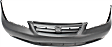 3-Piece Kit Driver and Passenger Side Halogen Headlight, Without bulb(s), Sedan, OE Replacement, Includes (1) Bumper Cover and (2) Headlight