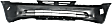 3-Piece Kit Driver and Passenger Side Halogen Headlight, Without bulb(s), Sedan, OE Replacement, Includes (1) Bumper Cover and (2) Headlight