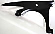 4-Piece Kit, Front, Driver and Passenger Side Fender, 2-Door, Coupe, Includes (2) Fender and (2) Fender Liner