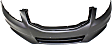 2011-2012 Honda Accord - 2-Piece Kit, Front Primed Bumper Cover, Includes (1) Bumper Cover and (1) Grille