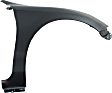 4-Piece Kit, Front, Driver and Passenger Side Fender, 4-Door, Sedan, Includes (2) Fender and (2) Fender Liner