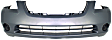 3-Piece Kit, Front Primed Bumper Cover, Includes (1) Bumper Absorber, (1) Bumper Cover, and (1) Bumper Reinforcement