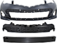 3-Piece Kit, Front Primed Bumper Cover, Includes (1) Bumper Absorber, (1) Bumper Cover, and (1) Bumper Reinforcement