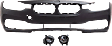 3-Piece Kit, Front Primed Bumper Cover, Includes (1) Bumper Cover and (2) Fog Light