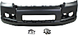 3-Piece Kit, Front Primed Bumper Cover, Includes (1) Bumper Cover and (2) Fog Light