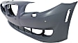 3-Piece Kit, Front Primed Bumper Cover, Sedan, For Models Without M Package and Side View Camera, Includes (1) Bumper Cover and (2) Fog Light