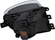 3-Piece Kit, Front Primed Bumper Cover, Sedan, For Models Without M Package, With Side View Camera, CAPA Certified, Includes (1) Bumper Cover and (2) Fog Light