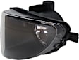 3-Piece Kit, Front Primed Bumper Cover, Sedan, For Models Without M Package, With Side View Camera, CAPA Certified, Includes (1) Bumper Cover and (2) Fog Light