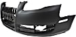 3-Piece Kit, Front Primed Bumper Cover, CAPA Certified, Includes (1) Bumper Cover and (2) Fog Light