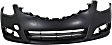 3-Piece Kit, Front Primed Bumper Cover, Coupe, Includes (1) Bumper Cover and (2) Fog Light